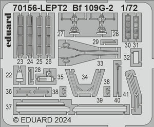 Eduard 70156 Bf 109G-2 - ProfiPACK Edition 1/72 – image 3