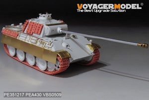 Voyager Model PE351217 WWII German Panther G early ver.Basic (For MENG TS-052) 1/35 – zdjęcie 2