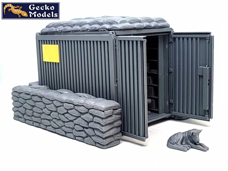 Gecko Models 35GM0118 Mini Shop in US Military Base (Vietnam War Era) 1/35 – zdjęcie 3