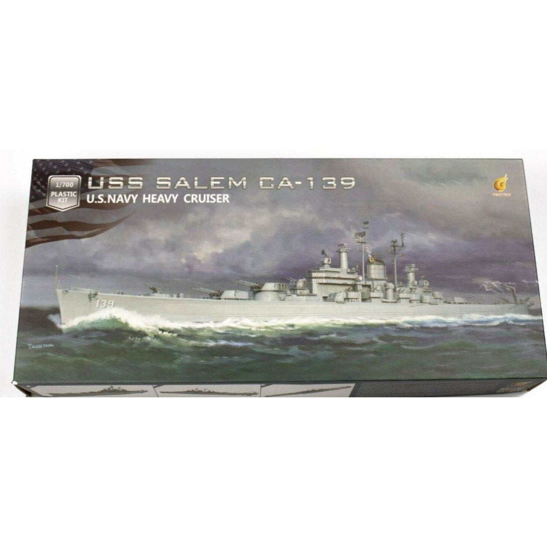 Very Fire VF700908DX USS Salem CA-139 (Deluxe version) 1/700
