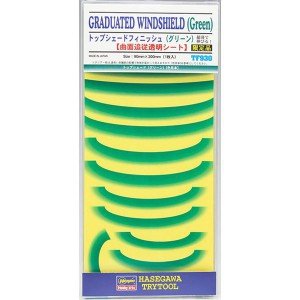 Hasegawa TF930 Graduated Windshield (Green)