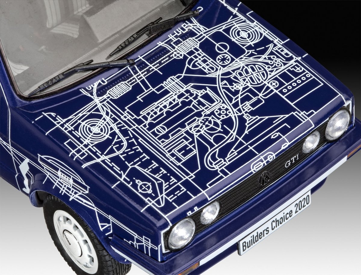 Revell 67673 VW Golf GTI Builders Choice Model Set 1/24 – zdjęcie 3