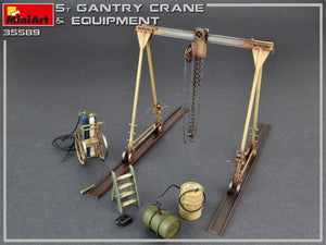 MiniArt 35589 5 TON GANTRY CRANE &amp;amp; EQUIPMENT 1/35 – image 2
