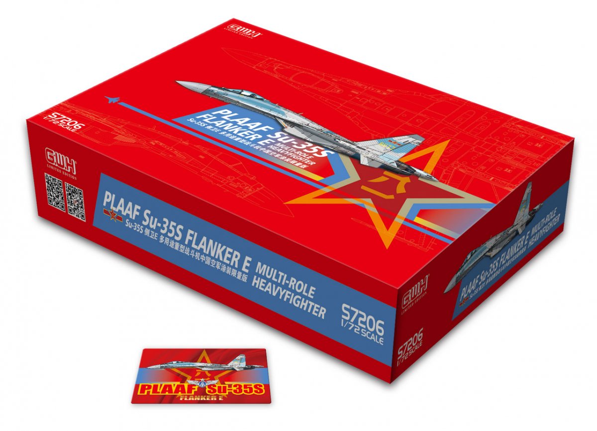 Great Wall Hobby S7206 Flanker E Chinese People&amp;#39;s Liberation Army Air Force 1/72 – image 2
