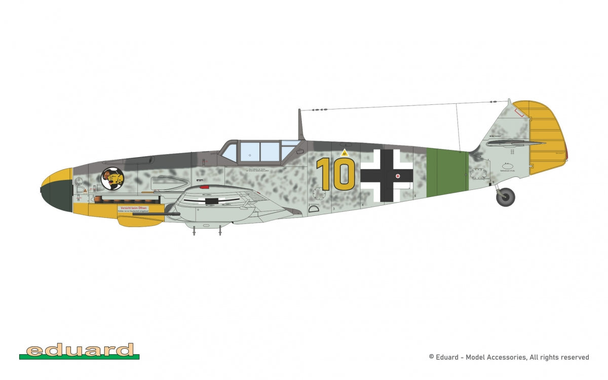 Eduard 84203 Bf 109G-4 - The Weekend Edition 1/48 – zdjęcie 4