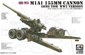 AFV Club 35295 M1A1 155mm Cannon &amp;quot;Long Tom&amp;quot; WWII version 1/35