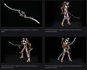 Meng Model MECHA-005M Multipurpose Humanoid Decisive Weapon, Artificial Human Evangelion Production Model-08y – zdjęcie 3