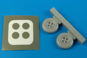 Aires 7203 Hurricane wheels &amp;amp; paint masks 1/72 Hasegawa