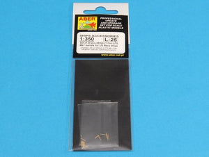 Aber 350L-25 Set of 20 pcs 28 mm (1.1in) L/75Mk.1 barrels for US Navy ships (1/350) – image 5