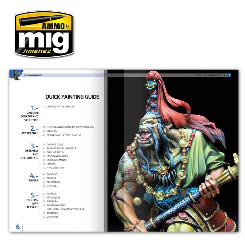 Ammo of Mig Jimenez 6220 ENCYCLOPEDIA OF FIGURES MODELLING TECHNIQUES VOL. 0 - QUICK GUIDE FOR PAINTING (English) – image 8