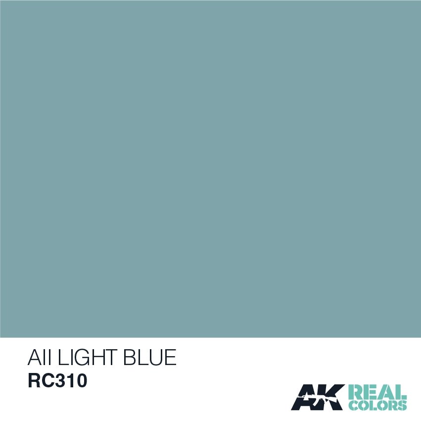 AK Interactive RC310 AII LIGHT BLUE 10ML – zdjęcie 2