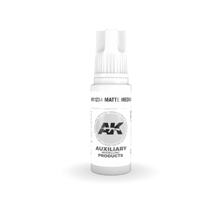 AK Interactive AK11234 MATTE MEDIUM – AUXILIARY 17ml – zdjęcie 2