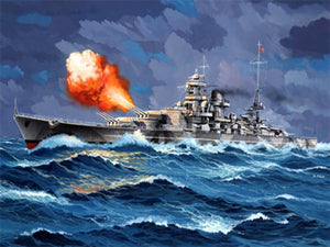 Revell 65181 Battleship Gneisenau - Model Set 1/1200 – zdjęcie 7