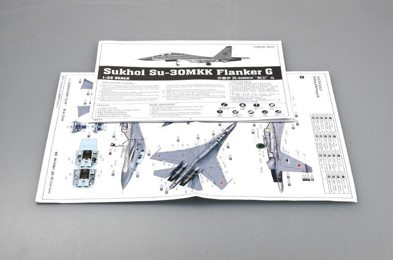 Trumpeter 02271 Su-30MKK Flanker-G 1/32 – zdjęcie 14