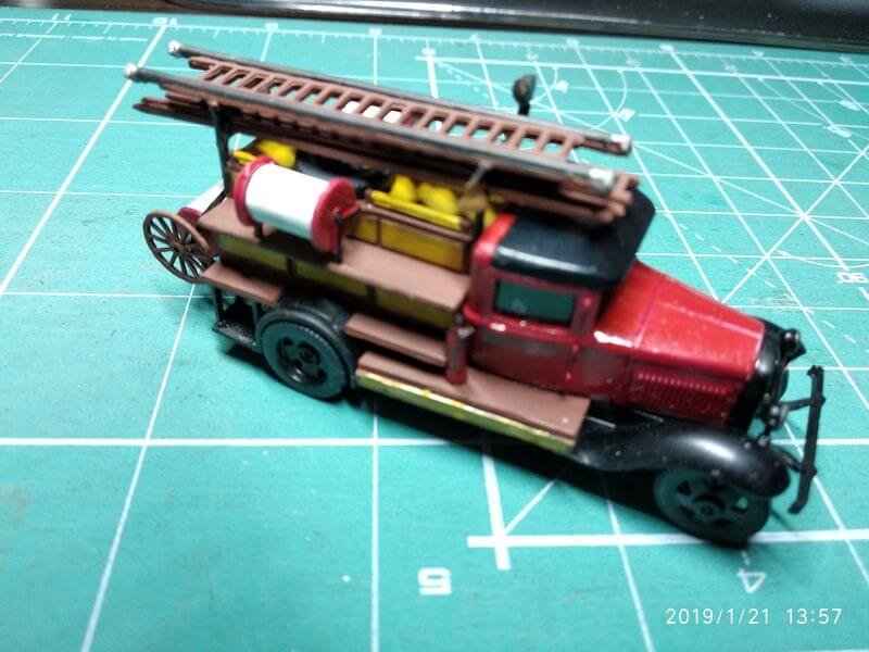 Zebrano 72111 PMG-1 Soviet Fire Engine 1/72 – zdjęcie 3