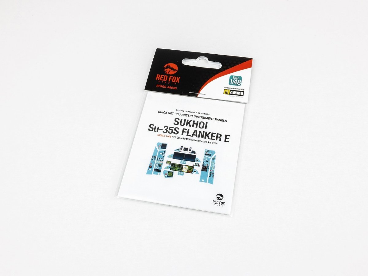 Red Fox Studio QS-48046 Sukhoi Su-35S Flanker E GWH 1/48 – image 2