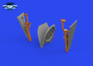 Eduard 648994 P-51B / C undercarriage legs BRONZE EDUARD 1/48 – immagine 3