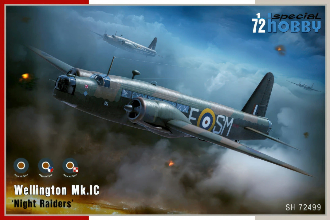 Special Hobby 72499 Vickers Wellington Mk.I C &amp;quot;Night Raiders&amp;quot; 1/72