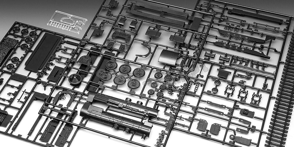 Revell 62168 Schnellzuglokomotive S3/6 BR18-Tender Model Set 1/87 – zdjęcie 7