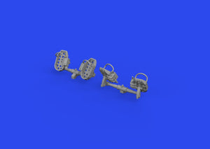 Eduard 632193 Bf 109E rudder pedals late PRINT 1/32 – image 3