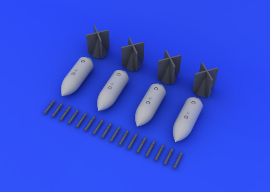 Eduard 648161 SC 250 German bombs 1/48 – zdjęcie 3