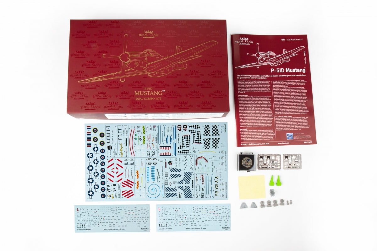 Eduard R0021 P-51D MUSTANG DUAL COMBO 1/72 – zdjęcie 3