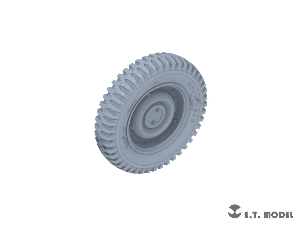 E.T. Model P35-156 U.S.Army Jeep Willys MB 1/4-ton 4x4 Truck Sagged Wheels 1/35 – zdjęcie 4