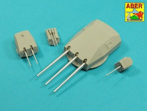Aber 200L-08 Zestaw luf do pancernika Scharnhorst 280mmx9 1/200 – zdjęcie 4