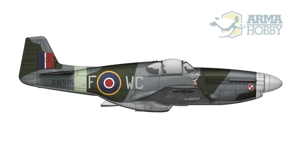 Arma Hobby 70067 P-51 B/C Mustang 1/72 – zdjęcie 2