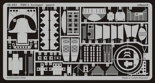 Eduard BIG4830 TBF-1 1/48 ACCURATE MINIATURES – image 4