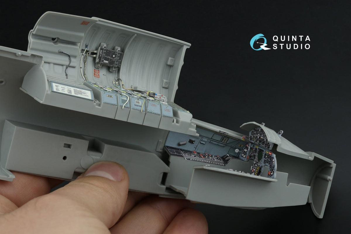 Quinta Studio QD32246 F-104A 3D-Printed &amp;amp; coloured Interior on decal paper (Italeri) 1/32 – zdjęcie 10