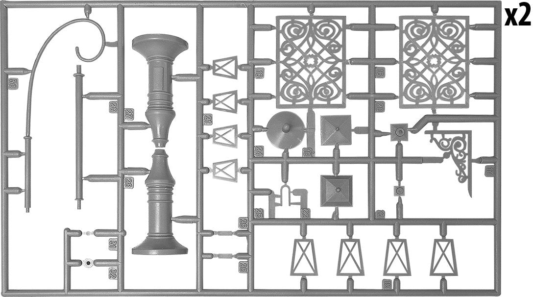 MiniArt 35585 ACCESSORIES FOR BUILDINGS 1/35 – zdjęcie 4