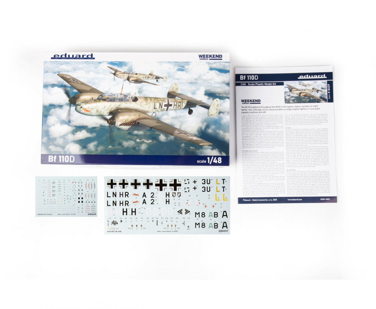 Eduard 8409 Bf 110D 1/48 – image 10