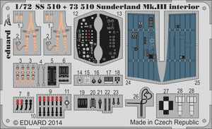 Eduard BIG7289 SUNDERLAND Mk. III 1/72 ITALERI – zdjęcie 3