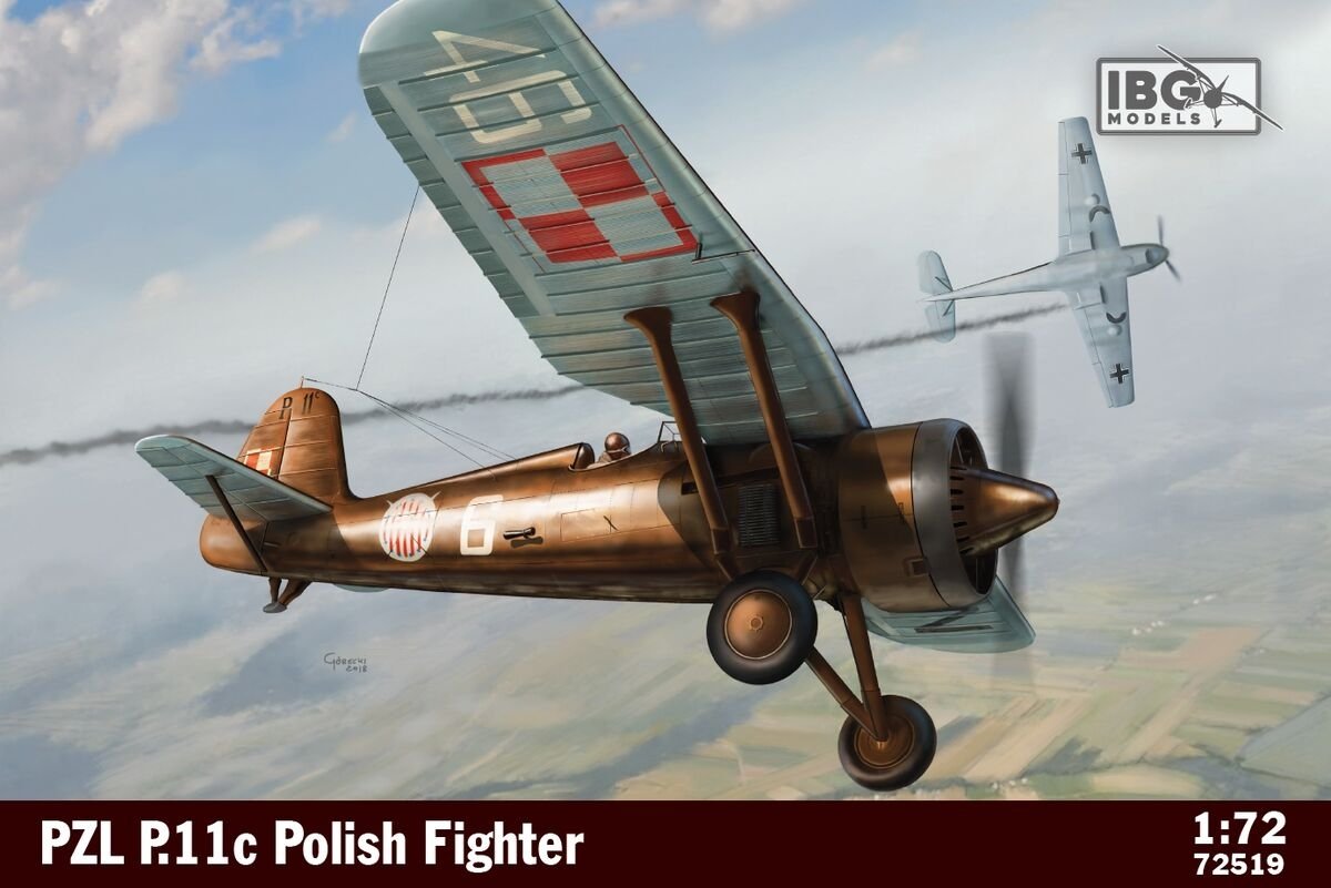 IBG 72519 PZL P.11c Polish Fighter 1/72