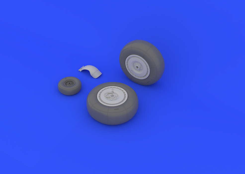 Eduard 648134 Ju 88 wheels late 1/48 (Dragon) – image 4