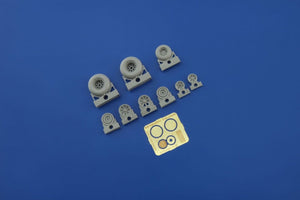 Eduard 648258 P-38 wheels ACADEMY 1/48 – zdjęcie 5