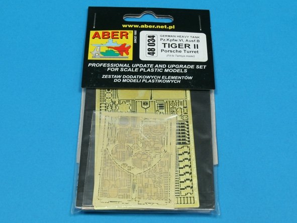 Aber 48034 Pz.Kpfw.VI, Ausf.B TIGER II with Porsche turret Tamiya 1/48 – image 3