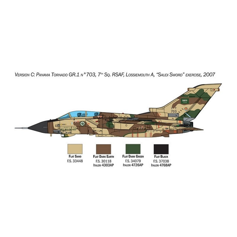 Italeri 35107 Tornado GR.1/IDS Gulf War - WAR THUNDER 1/48 – zdjęcie 4