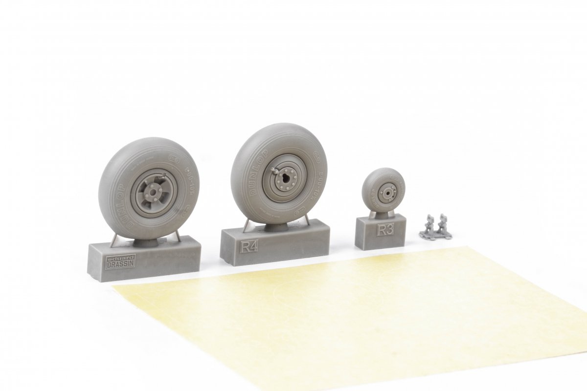 Eduard 632190 Hurricane Mk. II wheels REVELL 1/32 – zdjęcie 4