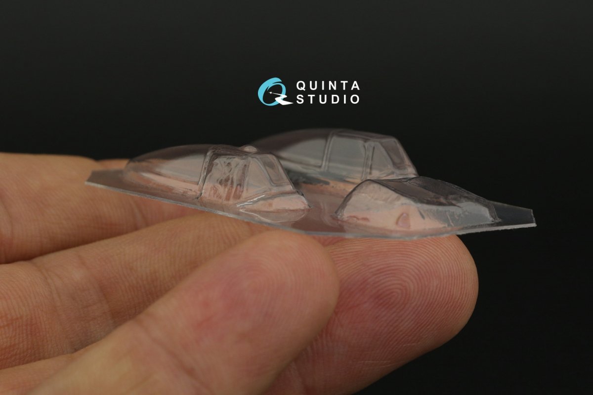 Quinta Studio QC72035 Hawker Typhoon Mk.1b (early) vacuumed clear canopy (Brengun) 1/72 – image 5