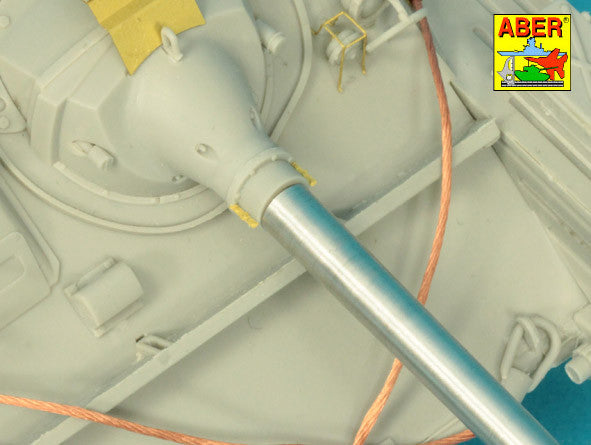 Aber 35L-367 85 mm D-70 Barrel without Muzzle Brake for Soviet Self-Propelled Gun ASU-85 1/35 – image 7