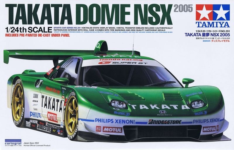 Tamiya 24291 Takata Dome NSX 2005 1/24