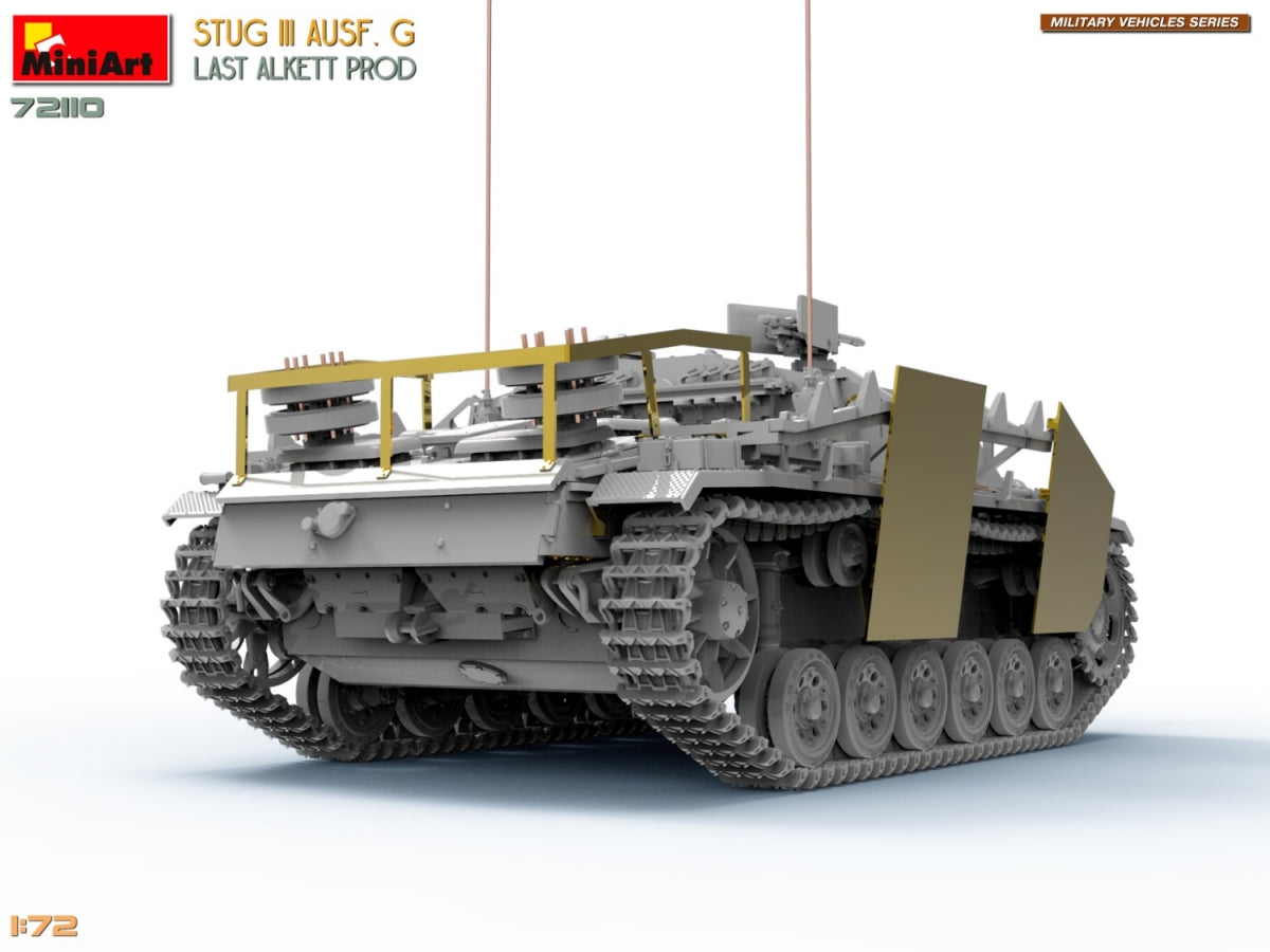 MiniArt 72110 StuG III Ausf. G Last Alkett Prod 1/72 – zdjęcie 6