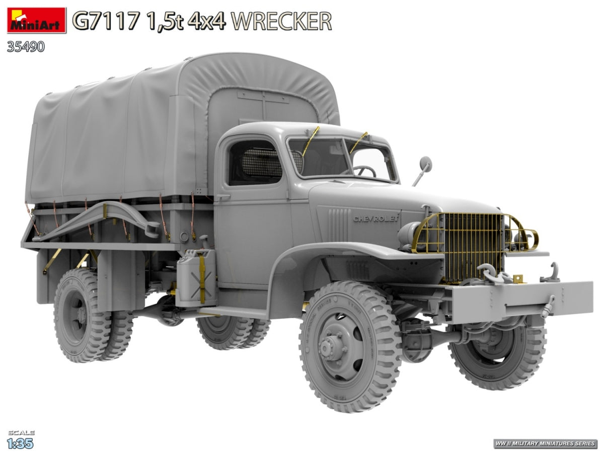 MiniArt 35490 G7117 1,5t 4x4 Wrecker 1/35 – zdjęcie 2