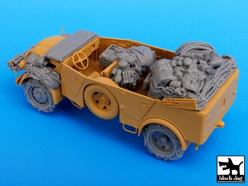 Black Dog T35042 German Steyr 1500Abig accessories set 1/35 – zdjęcie 2