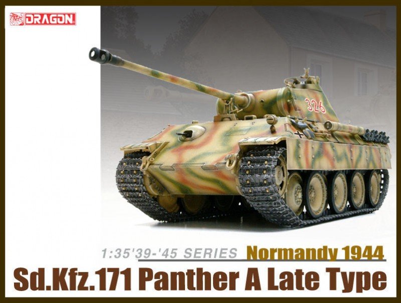 Dragon 6168 Sd.Kfz. 171 PANTHER A, NORMANDY 1944 1/35 – zdjęcie 2