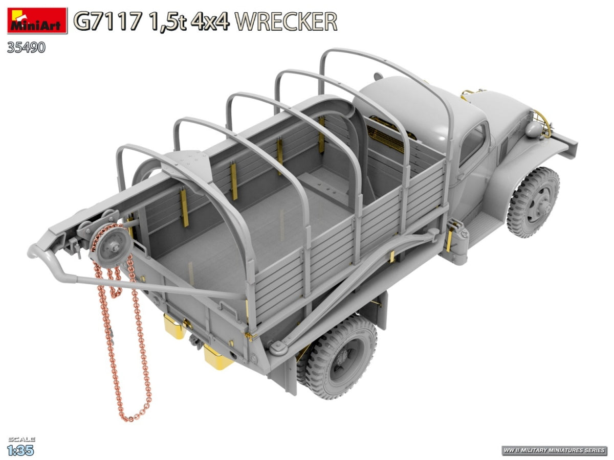 MiniArt 35490 G7117 1,5t 4x4 Wrecker 1/35 – zdjęcie 8