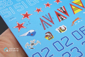 Quinta Studio MMD48005 Decal Su-17M4 (Afgan war series) 1/48 – zdjęcie 6