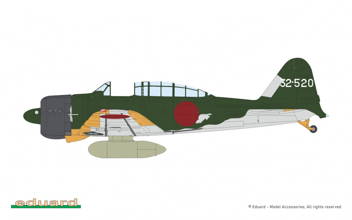 Eduard 82218 A6M2-K Profipack 1/48 – zdjęcie 3